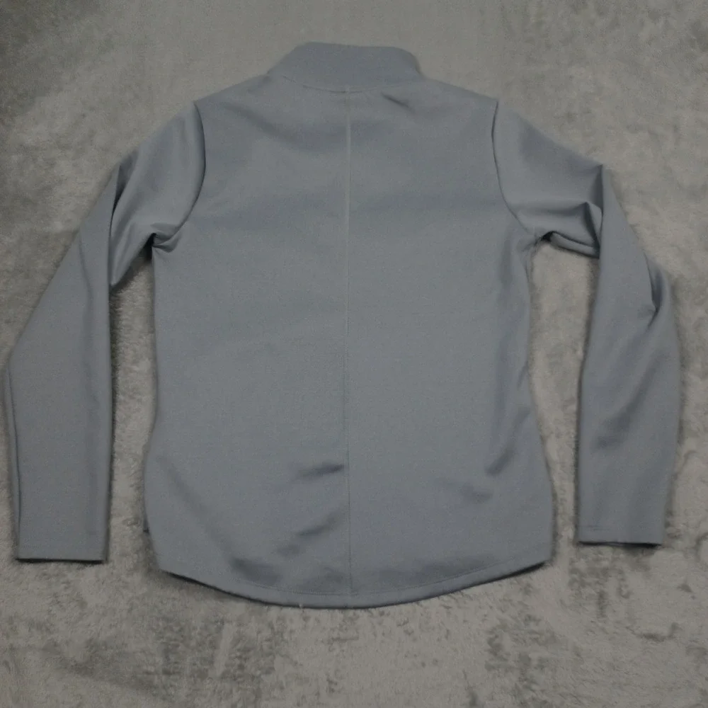 Nike Sweater Womens Small Gray Therma Fit 1/4 Zip Pullover Running‎ Modern